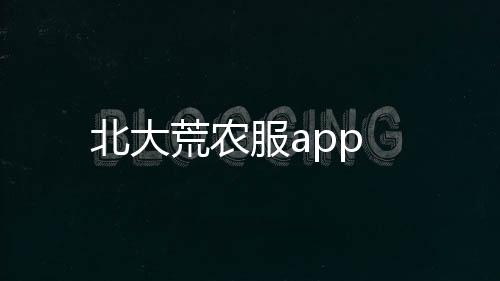 北大荒农服app下载