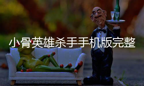 小骨英雄杀手手机版完整版下载