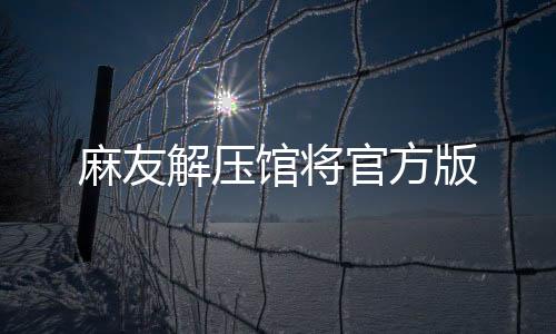 麻友解压馆将官方版下载