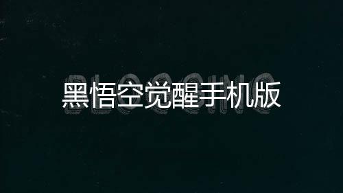 黑悟空觉醒手机版下载