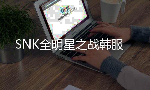 SNK全明星之战韩服下载